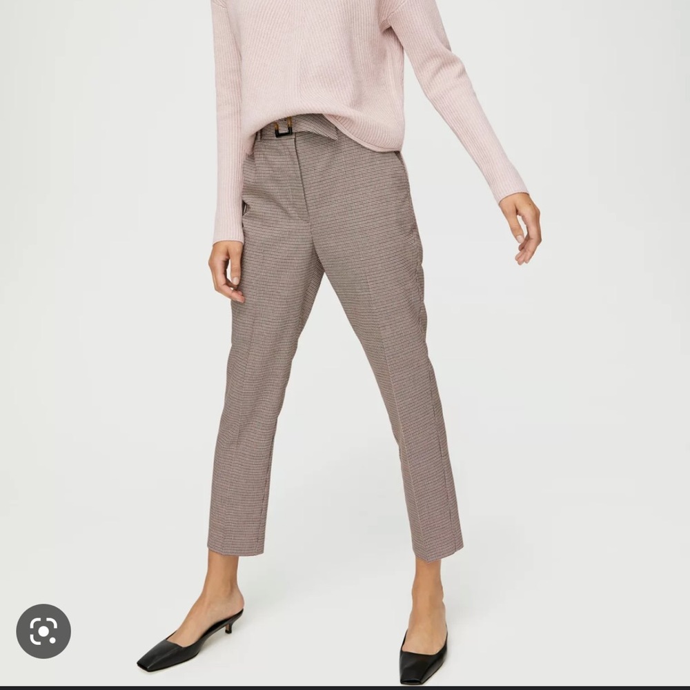Aritzia Babaton Walker pant with belt. Size 6